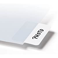 Durable Quick Tab Permanent - Paquete de 48 Índices adhesivos (40 mm) blanco
